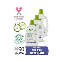 Ecos3 Organik Otomatik Bulaşık Makinesi Deterjanı 3’lü Set 90 Yıkama