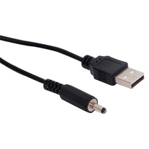 Usb Kalın 3.5 1.35 Adaptör Jackli Kablo 1 Metre Sl-D CM5