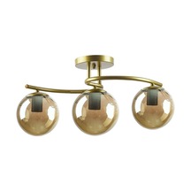Luna Model Kapalı Glop Camlı Modern Plafonyer Avize ,