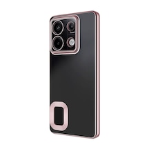 Xiaomi Redmi Note 13 4g Kılıf Kamera Korumalı Logo Gösteren Omega Kılıf