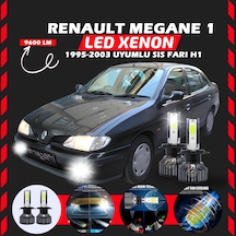 Renault Megane 1 1995-2003 Sis Farı Uyumlu Şimşek Etkili Led Xenon Pro Series H1