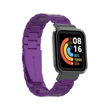 Xiaomi Redmi Watch Mi Watch Lite Uyumlu Krd-60 Metal Ecrz Kordon-mor