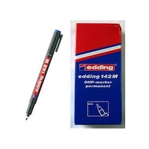 Edding Permanent 149 M Asetat Cd Cam Kalemi 10lu Siyah