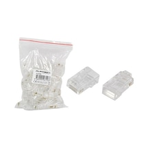 Rj 45 Cat5 Jak Cat5 Jack Konnektör Konnektör 8P8C 100'lü