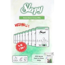 9 Al 8 Öde Sleepy 10'lu Babycare Bebek Bakım Örtüsü Ve Rosie Pamuk Hediye Diğer