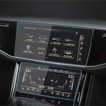 Audi A8 2023-2024 Model Alt Üst Multimedya Ve Kontrol İ Ekran Koruma