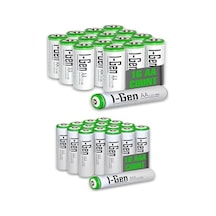 I-gen B183 16 Adet Aa 2700 Mah Şarjlı Kalem Pil + 16 Adet Aaa 900 Mah Şarjlı İnce Kalem Pil 1.2v