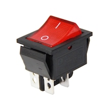 Sanec Ic-104a Geniş Işıklı Anahtar On-off 6p
