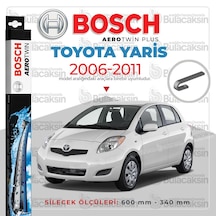 Toyota Uyumlu Yaris Muz Silecek Takımı 2006-2011 Bosch Aerotwin