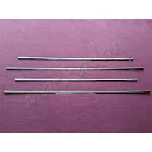 Woc Chrome Mercedes E Klasse W124 Krom Cam Çıtası 1984-1995 4 Par