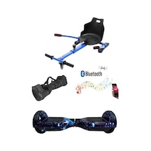 Citymate Elektrikli Kaykay Hoverboard Akıllı Denge 6.5 Inch + Hoverkart + Çanta Extrem Paket D12