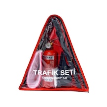 Üçgen Trafik Ve İlk Yardım Seti Ekonomik