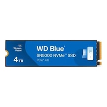 Wd 4tb Blue Sn5000 Wds400t4b0e 5500- 5000mb/s M2 Nvme Gen4 Disk-214522