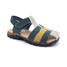 Arzen 4006 Kafesli Erkek Çocuk Sandalet Ayakkabı 001