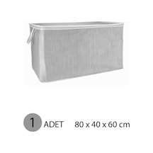 Mega Hurç 80x60x40 Gri Çizgili 1 Adet Renkli