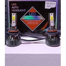 V6 Hb4 9006 Led Xenon Şimşek Etkili Beyaz Renk Soğutma Fanlı- Gar