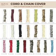 Royal Designs, Inc. Klipsli Büzgülü Pileli Empire Avize Abajur Alev Klipsi Takıcı, Cso-1033-5wh, 3 X 5 X 4,5, Beyaz, 1 Paket Açık Ahşap