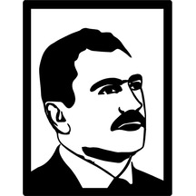 Şehit Muhsin Yazıcıoğlu Silueti Duvar Dekor Sticker 28 X 40 Cm