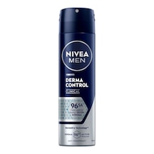 Nıvea Men Erkek Sprey Deodorant Derma Control Clinical 150 Ml - 8 Adet Tarı
