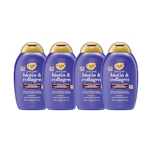 Ogx Biotin Kolajen Dolgunlaştırıcı Sülfatsız Şampuan 385 Ml X 4 Adet Sku: Smg8690010386717
