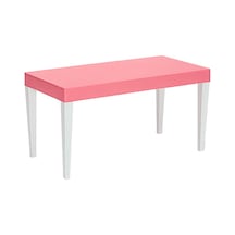 Junior Dikdörtgen Ergonomik Konforlu Kreş Çocuk Masası - Pembe