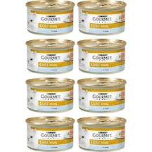 Purina Gourmet Gold Kıyılmış Ton Balıklı Yetişkin Kedi Konserve Mama 8 x 85 G