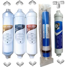 Kapalı Kasa Su Arıtma Cihazı Filtresi 5 Li Set