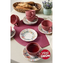 Keramika Soft Flowers Kera Çay Takımı 12 Parça 6 Kişilik 22322 Keramika Soft Flowers Kera Çay Takımı 12 Parça 6 Kişilik 22322