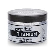 Rich Titanyum Metalik Rölyef Pasta N 5502 Gümüş 150Cc