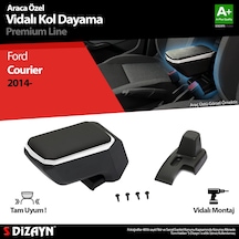 S-dizayn Ford Courier Kol Dayama Kolçak Abs Vidalı Gri 2014 Üzeri