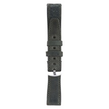 Fro Lw38-43 20 Mm Hakiki Deri Spor Yeşil Kordon Silver Toka