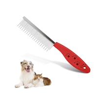 Kedi Köpek Tüy Açıcı Tarak Tek Taraflı Gıdık Açıcı Metal Dişli Pet Tarağı Tüy Toplama &am