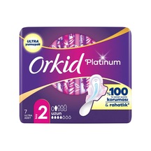 Orkid Platinum Hijyenik Ped Uzun Tekli 7'li - 7 Adet Tarı