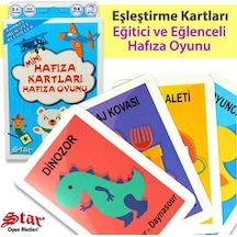 Eşleştirme Kartları Hafıza Oyunu - Star Oyun