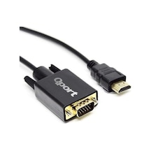 Q-hvg18 Hdmı To Vga 1,8 Metre Çevirici Kablo