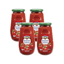 Burcu Domates Salçası 600 Gr Cam 4 Lü