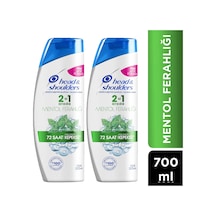 Head & Shoulders 2 in 1 Mentol Ferahlığı 72 Saat Kepeksiz Şampuan 2 x 350 ML
