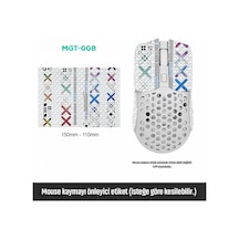 Mouse Tape Kaydırmaz Etiket Kesilebilir Yapışkanlı Mouse Kayma Önleyici Bant 150 110 Mm Mgt-008