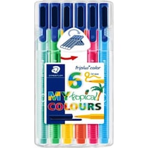 Staedtler Triplus Color Tropical Renkler 6’Lı Kalem Seti