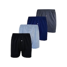 Hepsine Rakip 4Lü Erkek Düğmeli Boxer Ekonomik lu Boxer