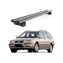 Pençe Volvo V40 Sw 1995-2004 Uyumlu Gri Ara Atkı Port Bagaj Tavan Barı