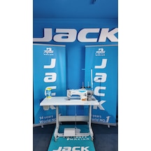 Jack H5 Full Otomatik Çift Papuç Dikiş Makinası Kalın Materyal, 8mm Yok
