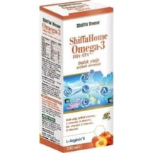 Shiffa Home Omega 3 Balık Yağı Şeftali Aromalı 100 ML Shiffa Home Omega 3 Balık Yağı Şeftali Aromalı 100 ML