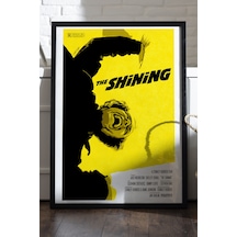 The Shining Siyah Ahşap Çerçeveli Poster, Film Duvar Tablosu