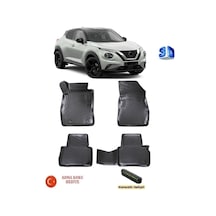 Rizline Nissan Juke 2010-2020 Yılları Arası Uyumlu 3d Havuzlu Paspas Asma Koku Ve Numaratör Hediyeli