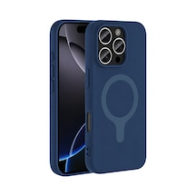 Joko Apple Uyumlu iPhone 16 Pro Max Z Silikon Magsafe Kapak - Lacivert Çok Renkli