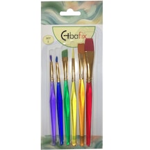 Bafix Fırça Seti Çok Amaçlı Artist Renkli 6 Lı Set-2