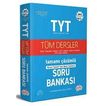 Editör Tyt Tüm Dersler Tamamı Çözümlü Soru Bankası