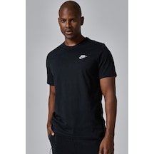 Nike Sportswear Cotton Unisex Short Sleeve Tee Unisex Tişört Siyah Siyah