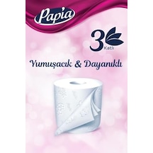Papia 3 Katlı 32'lı Tuvalet Kağıdı 1 X 32 Rulo